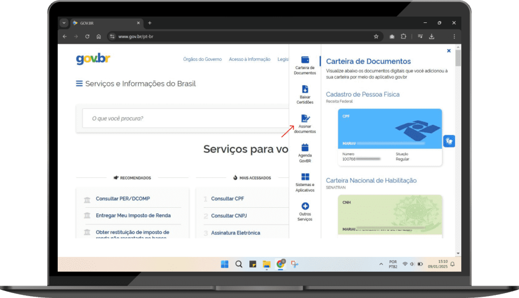Como fazer assinatura digital pelo Gov.br? [PASSO A PASSO]