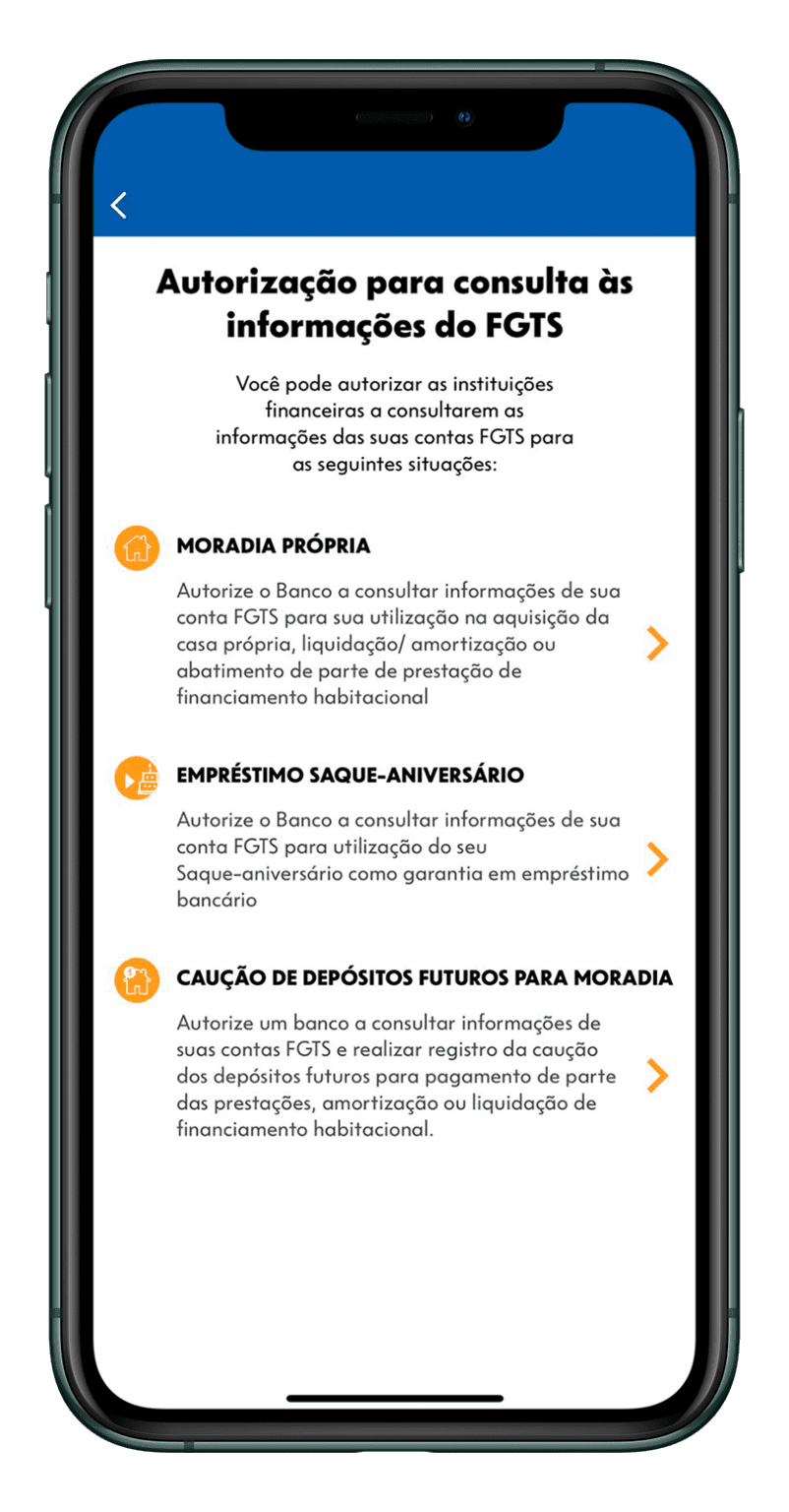 Como autorizar bancos a consultar seu FGTS: passo a passo completo
