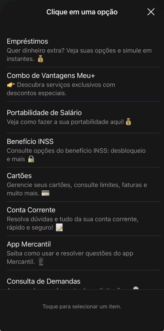 Passo a passo para consultar se a portabilidade do consignado foi aprovada no Banco Mercantil