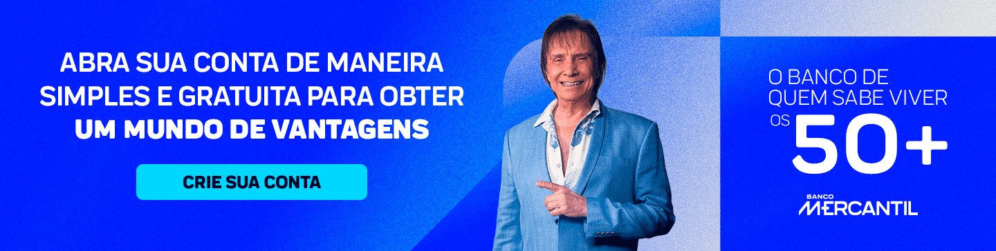 Abra sua conta no Banco Mercantil